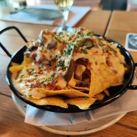 Nachos mit Chili sin Carne und "Käsesauce". at Dolden Mädl in Binz