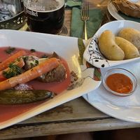Main dish at Strandhalle in Binz