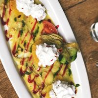 Veganes 4-Gänge-Menü at Strandhalle in Binz