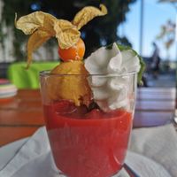 Dessert at Strandhalle in Binz