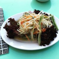 Papaya salad at Lily's Maxim in Basel