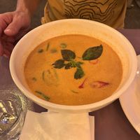Red Thai curry  at Lily's Maxim in Basel