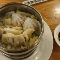 Vegan dumplings at Lily's Maxim in Basel