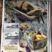 Menu at Coco Mango in Koh Chang