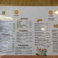 Menú at Coconaranja in Buenos Aires