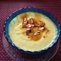 crema de aguacate at Biocreperia RiscoCaido in Gran Canaria