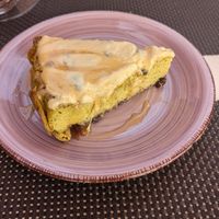 Passionfruit cheesecake at Biocreperia RiscoCaido in Gran Canaria