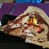 el postre, porque el resto se me olvidó :p at Biocreperia RiscoCaido in Gran Canaria