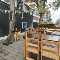 Outside area  at Vegan Place in Vina Del Mar