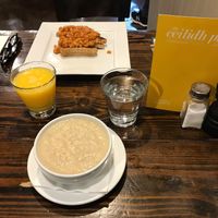 Breakfast before sailing at The Ceilidh Place in Ullapool