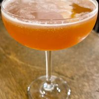 Cherry Almond Sour, a surprising whisky-based cocktail at The Ceilidh Place in Ullapool