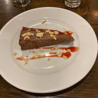 Chocolate dessert  at The Ceilidh Place in Ullapool