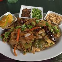 pad thai (without egg) at House of Ginger in Uvita