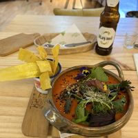   at Vida Vegan Bistro in Cusco