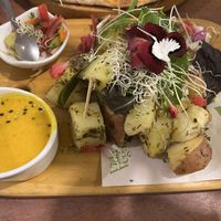   at Vida Vegan Bistro in Cusco