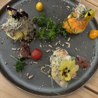 Degustación de causas   at Vida Vegan Bistro in Cusco