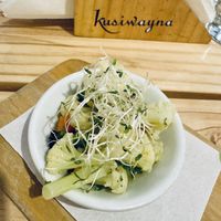   at Vida Vegan Bistro in Cusco