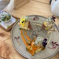   at Vida Vegan Bistro in Cusco