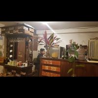 interior (very cozy and lovely) at Vida Vegan Bistro in Cusco