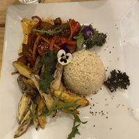 Salteado criollo de carne  at Vida Vegan Bistro in Cusco