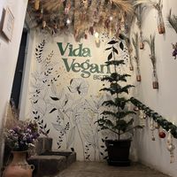 Nice deign  at Vida Vegan Bistro in Cusco