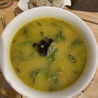 Quinoa soup yummm  at Vida Vegan Bistro in Cusco