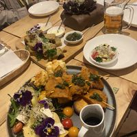 Vegan version of a traditional meal  at Vida Vegan Bistro in Cusco