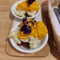 Appetizer at Vida Vegan Bistro in Cusco