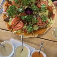 Pizza   at Vida Vegan Bistro in Cusco