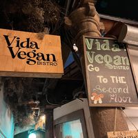   at Vida Vegan Bistro in Cusco
