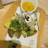   at Vida Vegan Bistro in Cusco