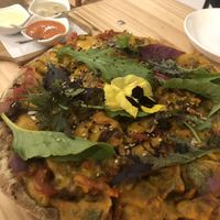 Pizza   at Vida Vegan Bistro in Cusco