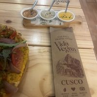   at Vida Vegan Bistro in Cusco