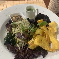 Mushroom ceviche highly recommend  at Vida Vegan Bistro in Cusco