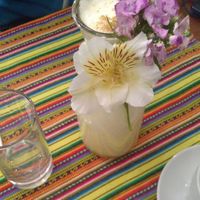 Pineapple Juice at Vida Vegan Bistro in Cusco