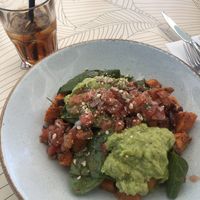 Vegan Sweet Potato & Red Bean Bowl  at Naar RestoBar in St Julians