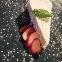 Vegan coconut pie at Naar RestoBar in St Julians