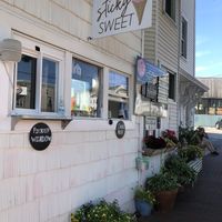 Outside of Sticky Sweet.  at Sticky Sweet in Portland