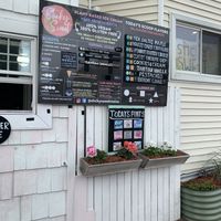 Menu with daily flavors  at Sticky Sweet in Portland
