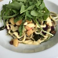 Espagethis de calabacin at Beganbai in Vitoria Gasteiz