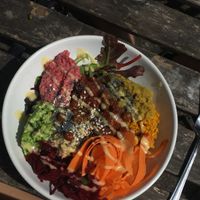 buddha bowl at Larder in Brighton