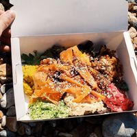 vegan Buddha Bowl to go at Larder in Brighton