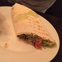Falafel wrap at Ugol in Moscow