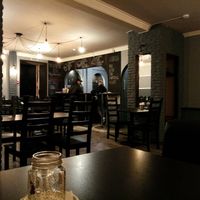 cafe at Ugol in Moscow