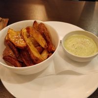 Idaho potatoes at Ugol in Moscow