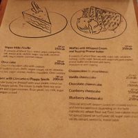 Desserts at Ugol in Moscow