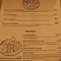Main courses at Ugol in Moscow