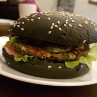 Burger ?  at Ugol in Moscow