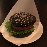 Sriram burger at Ugol in Moscow