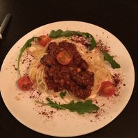 Spaghetti at Ugol in Moscow